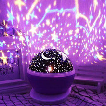 Load image into Gallery viewer, Moon lamp dream rotating projection lamp