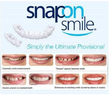 Load image into Gallery viewer, Denture Teeth Temporary Fake Teeth for Snap on Instant &amp; Confidence Smile