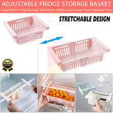 Load image into Gallery viewer, Extendable Plastic Tray Drawer for Fridge Pack of (3)
