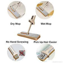 Load image into Gallery viewer, Double Sided Lazy Mop Easy Self Wringing Flat Mop 360 Degree Spin Floor Cleaning Mop
