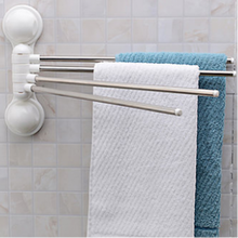 Load image into Gallery viewer, Seamless Suction Cup Towel Rack
