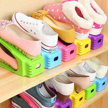 Load image into Gallery viewer, Shoe Storage Stand Shelf Rack Organizer Space Saver Holder Plastic
