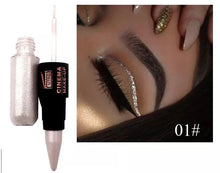 Load image into Gallery viewer, 2in1 Shiny Cream &amp; Liquid Eyeliner ( pack of 6)