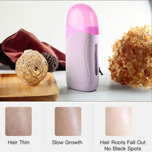 Load image into Gallery viewer, Hot Cartridge Depilatory Heater Wax Waxing Paper Hair Removal With Eu Plug High Quality .
