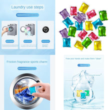 Load image into Gallery viewer, Laundry Ball Beads Laundry Gel Stains Film Bead Ball Capsules Travel Washing Liquid