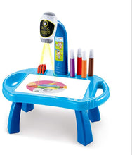 Load image into Gallery viewer, Children Led Projector Art Drawing Table