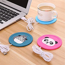Load image into Gallery viewer, Cartoon USB Warmer Gadgets Silicone Usb Cup Pad Heater Warm Tray Cup Mat