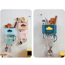 Load image into Gallery viewer, Raining Cloud-shaped Kitchen Spoon Shelves