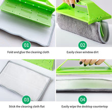 Load image into Gallery viewer, Groove Cleaning Brush Adjustable Window Glass Cleaning Brush