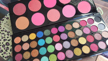Load image into Gallery viewer, 48 Color eyeshadow and 10 color Blusher Pallet
