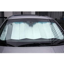 Load image into Gallery viewer, Windshield retractable sun shade