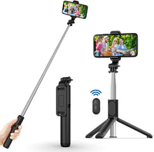 Load image into Gallery viewer, Mobile Phone Tripod Selfie Stick Horizontal And Vertical Bluetooth Remote Control
