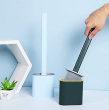 Load image into Gallery viewer, Toilet Silicone Brush and Holder Set for Bathroom