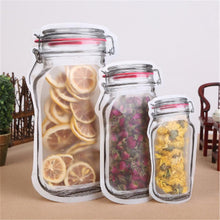 Load image into Gallery viewer, 3 PCS Mason Bag Jar Zipper Bags Food Storage/Reusable