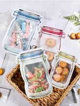 Load image into Gallery viewer, 3 PCS Mason Bag Jar Zipper Bags Food Storage/Reusable