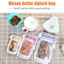 Load image into Gallery viewer, 3 PCS Mason Bag Jar Zipper Bags Food Storage/Reusable