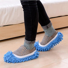 Load image into Gallery viewer, Micro Fiber Cleaning Slippers