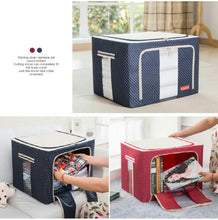 Load image into Gallery viewer, High Quality Oxford Cloth Steel Frame Storage Box