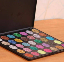 Load image into Gallery viewer, 35 color Pressed Glitter Palette