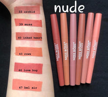 Load image into Gallery viewer, Miss rose 2 in 1 lipstick + lipliner (Pack of 6)