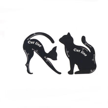 Load image into Gallery viewer, Cat Style Eyeliner Stencil (10 styles - 2 Stencils)