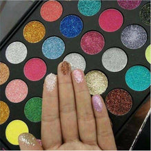 Load image into Gallery viewer, 35 color Pressed Glitter Palette
