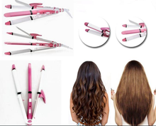 Load image into Gallery viewer, 3 in 1 Curler Straightener and Crimper