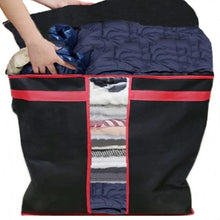 Load image into Gallery viewer, Foldable Non Woven Fabric Cloth Blanket Organizer bag