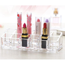Load image into Gallery viewer, 12 Hole Slots Acrylic Cosmetic Lipstick Organizer