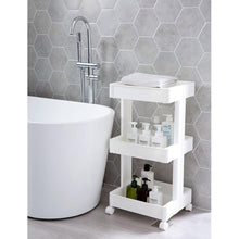 Load image into Gallery viewer, Multifloor 3 Layer Landing Rack With Wheels Storage Cart