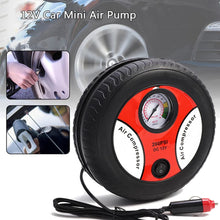 Load image into Gallery viewer, Portable Mini Air Compressor Auto Pump Car Sport Tyre Inflator