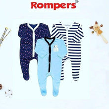 Load image into Gallery viewer, SLEEP SUIT PACK OF 3 For SIZE NEW BORN TO 3 YEARS Deal 1