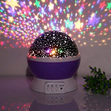 Load image into Gallery viewer, Moon lamp dream rotating projection lamp