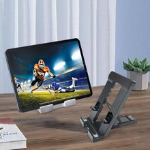 Load image into Gallery viewer, Foldable Mobile Phone Desktop Stand With 6 Adjustable Levels Lazy Bracket