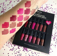 Load image into Gallery viewer, NYX Meet the Metallics Vault Complete pack of 12
