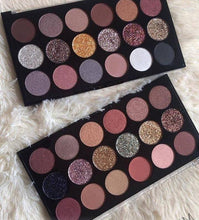 Load image into Gallery viewer, Miss Rose Matte &amp; Glitter Eyeshadow Palette