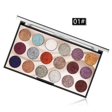 Load image into Gallery viewer, Missrose 18 Color Glitter Palette