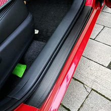 Load image into Gallery viewer, Carbon Door Sills Scratch Protection Sticker
