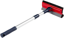 Load image into Gallery viewer, 2-in-1 Window Cleaner Sponge and Soft Rubber Strip With Telescopic Extension Pole