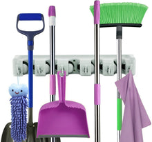 Load image into Gallery viewer, Mop I Brush I Broom Storage Rack