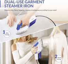 Load image into Gallery viewer, 2 in 1 Flat and Hang Dry and Steamer Ironing Portable for Travel