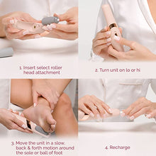 Load image into Gallery viewer, Finishing Touch Flawless Pedi Electronic Tool File and Callus Remover, Pedicure