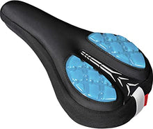 Load image into Gallery viewer, Gel Bike Seat Cover - Soft Silicone Cushion Comfortable Exercise Bicycle