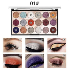 Load image into Gallery viewer, Missrose 18 Color Glitter Palette