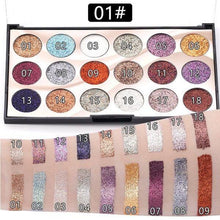 Load image into Gallery viewer, Missrose 18 Color Glitter Palette
