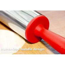 Load image into Gallery viewer, Stainless Steel Rolling Pins With Plastic Handle
