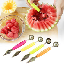 Load image into Gallery viewer, New Fruit Plate Knife Carving Melon Backpack Ice Cream Spoon