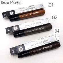 Load image into Gallery viewer, Tint My 4-Tip Eye Brow Mascara