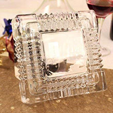 Load image into Gallery viewer, Glass Ashtray Square Crystal Heavy Smoke for Cigar Cigarettes