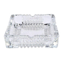 Load image into Gallery viewer, Glass Ashtray Square Crystal Heavy Smoke for Cigar Cigarettes